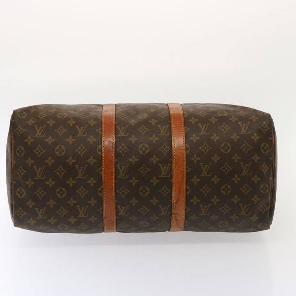LOUIS VUITTON Monogram Keepall 50 Boston Bag M41426 LV Auth 76552 - Picture 5 of 16